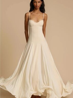 Arcina Ori Paloma Dress in Stone S